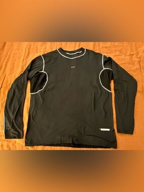Satisfy Running Re-Possessed FuzzFleece Long Sleeve Thermal - Medium - Black